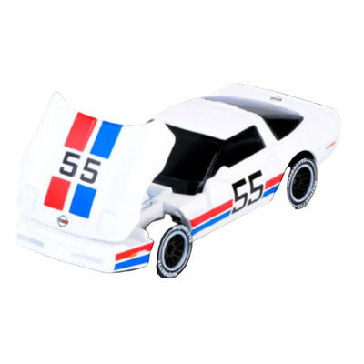 MAJORETTE RACING PREMIUM CAR - WHITE CHEVROLET CORVETTE 1990 ZR-1