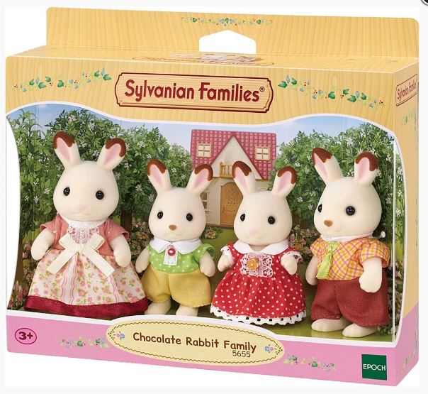 SYLVANIAN FAMILIES - CHOCOLATE RABBIT FAMILY