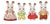 SYLVANIAN FAMILIES - CHOCOLATE RABBIT FAMILY