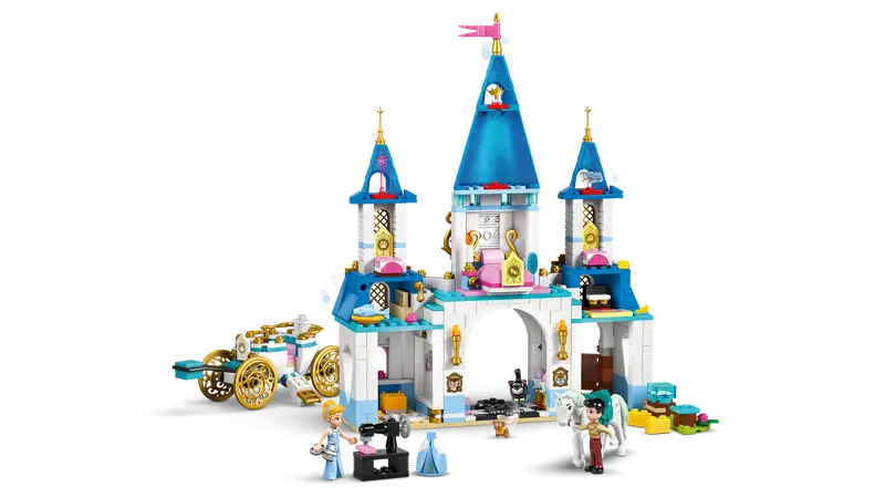 LEGO DISNEY 43275 CINDERELLA'S CASTLE AND HORSE CARRIAGE