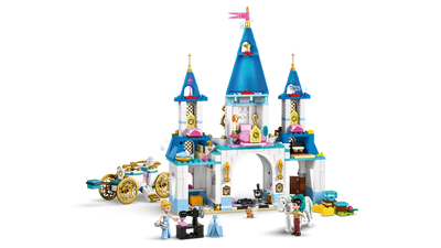 LEGO DISNEY 43275 CINDERELLA'S CASTLE AND HORSE CARRIAGE