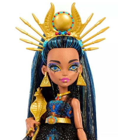 MONSTER HIGH CLEO DE NILE IN  MONSTER BALL PARTY DRESS - Toyworld Frankston