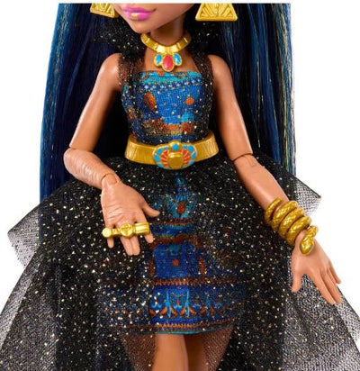 MONSTER HIGH CLEO DE NILE IN  MONSTER BALL PARTY DRESS - Toyworld Frankston