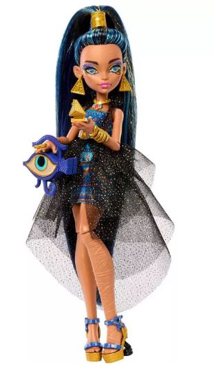 MONSTER HIGH CLEO DE NILE IN  MONSTER BALL PARTY DRESS - Toyworld Frankston