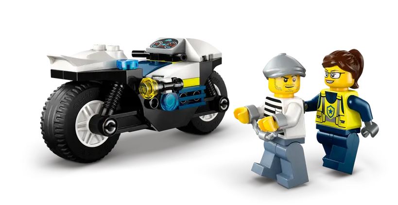 LEGO 60455 CITY - POLICE MOTORCYCLE CHASE - Toyworld Frankston