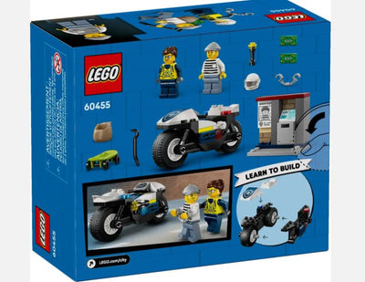LEGO 60455 CITY - POLICE MOTORCYCLE CHASE - Toyworld Frankston