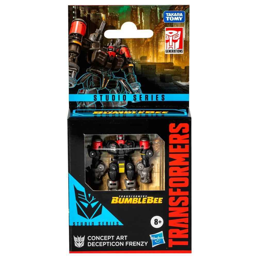 TRANSFORMERS STUDIO SERIES CORE - CONCEPT ART DECEPTICON FRENZY - Toyworld Frankston