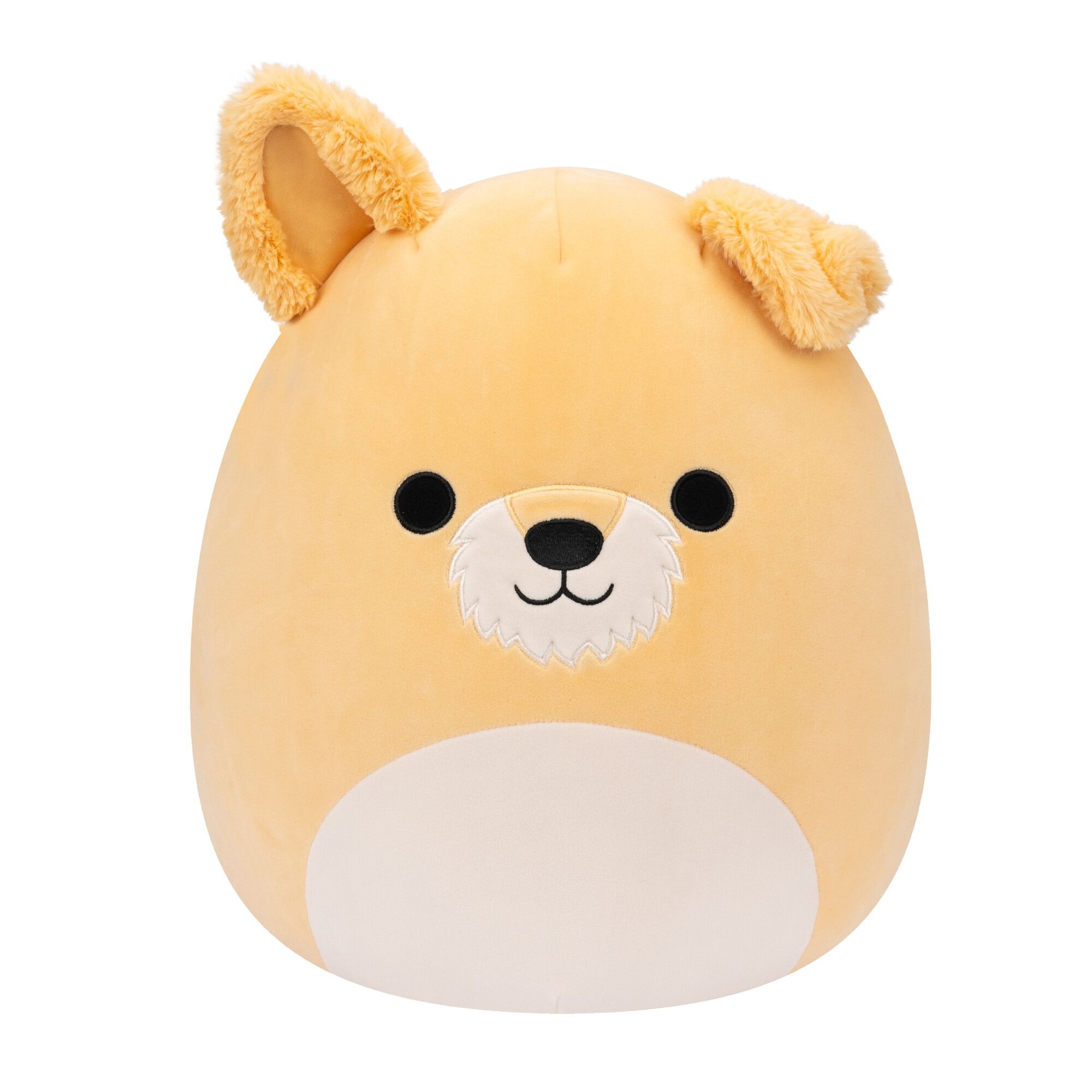 SQUISHMALLOWS 7.5 INCH PLUSH - COOPER THE TAN FUZZY DOG - Toyworld Frankston