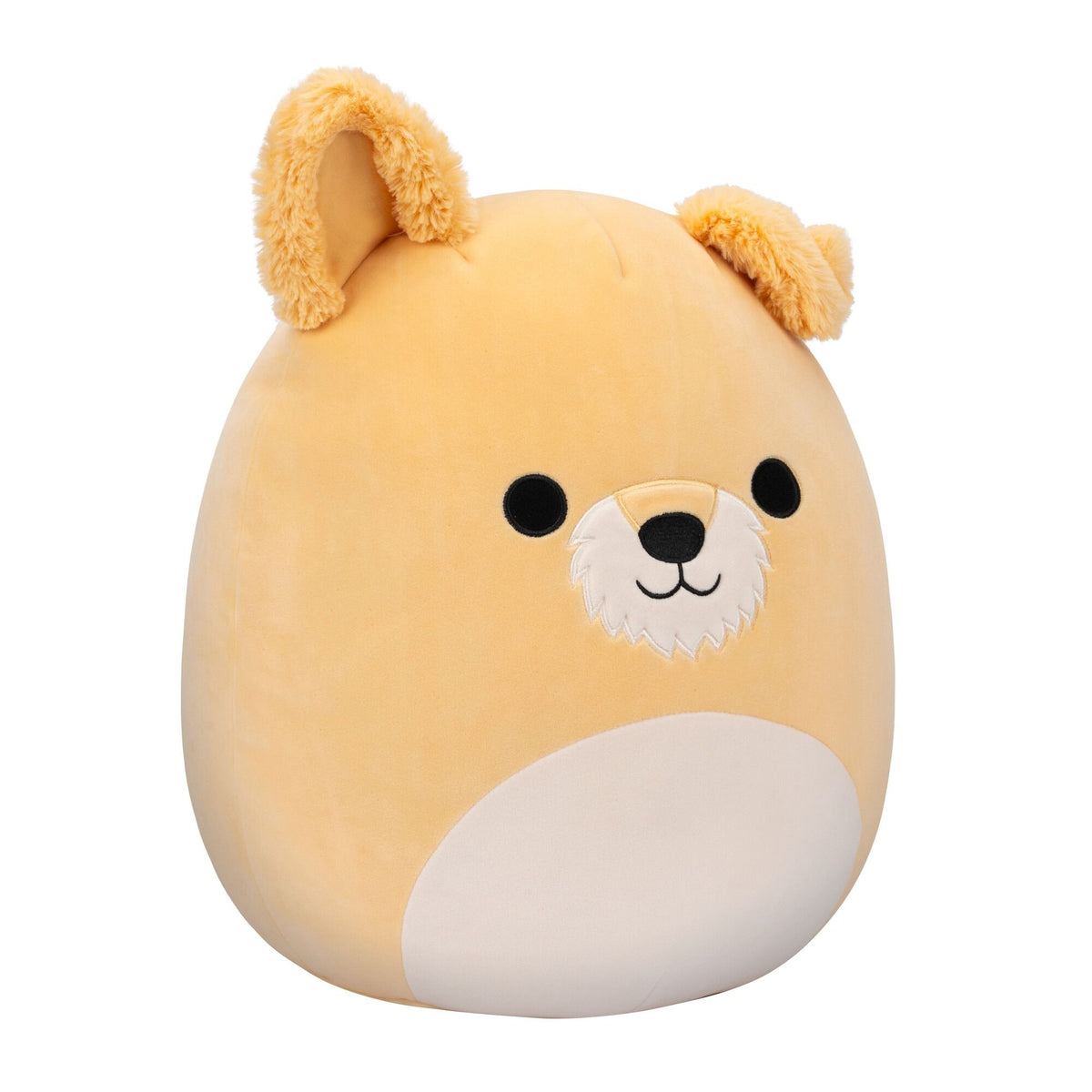 SQUISHMALLOWS 7.5 INCH PLUSH - COOPER THE TAN FUZZY DOG - Toyworld Frankston
