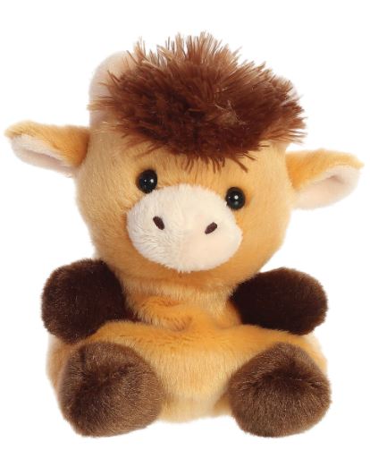 PALM PALS - HUBERT THE HIGHLAND COW 5" PLUSH