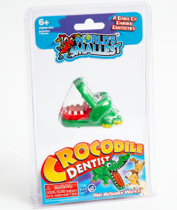WORLDS SMALLEST - CROC DENTIST - Toyworld Frankston