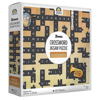 CROWN CROSSWORD JIGSAW PUZZLES - ASSORTMENT - Toyworld Frankston