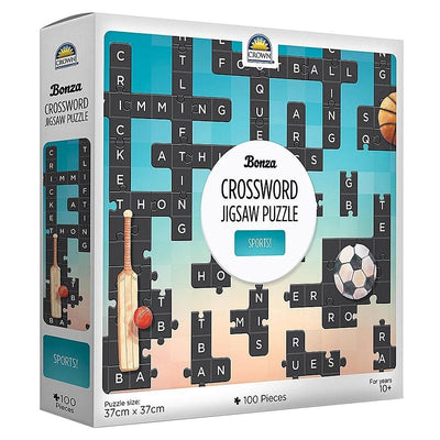 CROWN CROSSWORD JIGSAW PUZZLES - ASSORTMENT - Toyworld Frankston