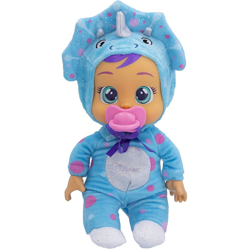 CRY BABIES - TINY CUDDLES CORE ASSORTMENT - DINOSAUR - Toyworld Frankston