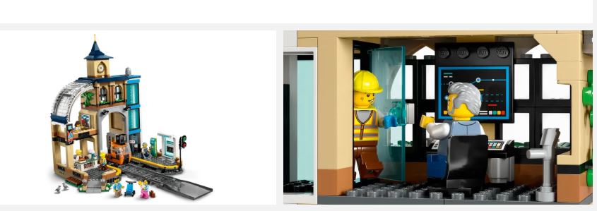 LEGO 60469 CITY - CENTRAL TRAIN STATION
