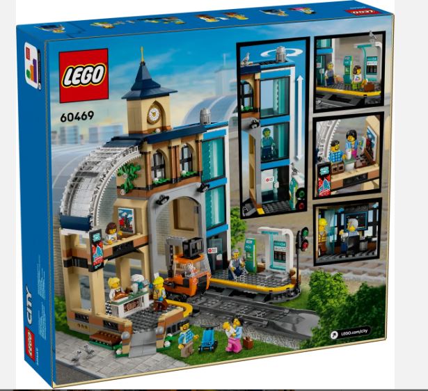 LEGO 60469 CITY - CENTRAL TRAIN STATION - Toyworld Frankston