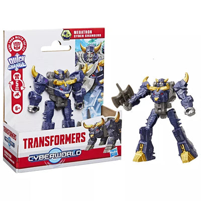 TRANSFORMERS CYBERWORLD CYBER CHANGERS - MEGATRON - Toyworld Frankston