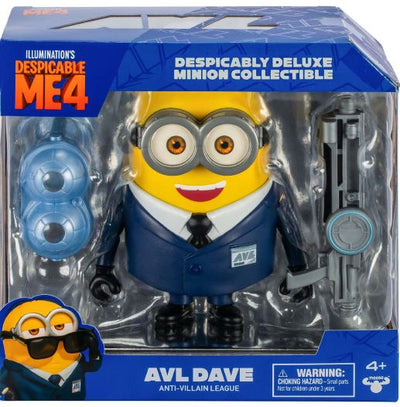 DESPICABLE ME 4: AVL SQUAD MEGA MINION 14CM ACTION FIGURE – AVL DAVE - Toyworld Frankston