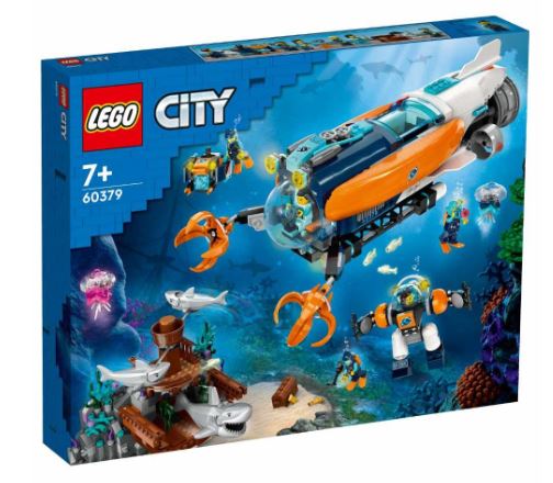 LEGO 60379 CITY - DEEP SEA EXPLORER SUBMARINE - Toyworld Frankston