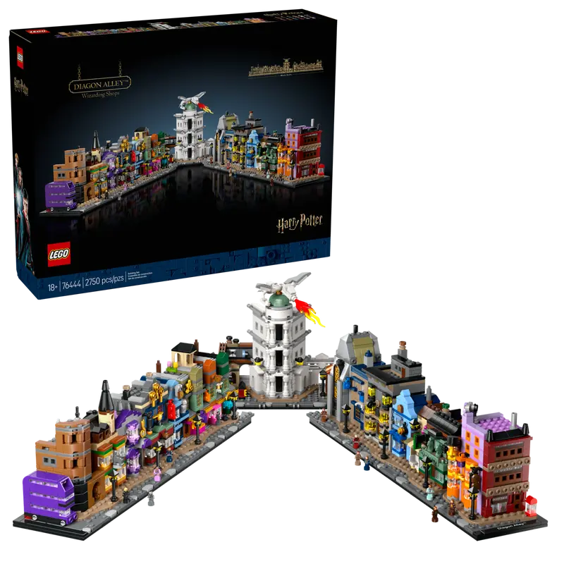LEGO 76444 HARRY POTTER DIAGON ALLEY™ WIZARDING SHOPS - Toyworld Frankston