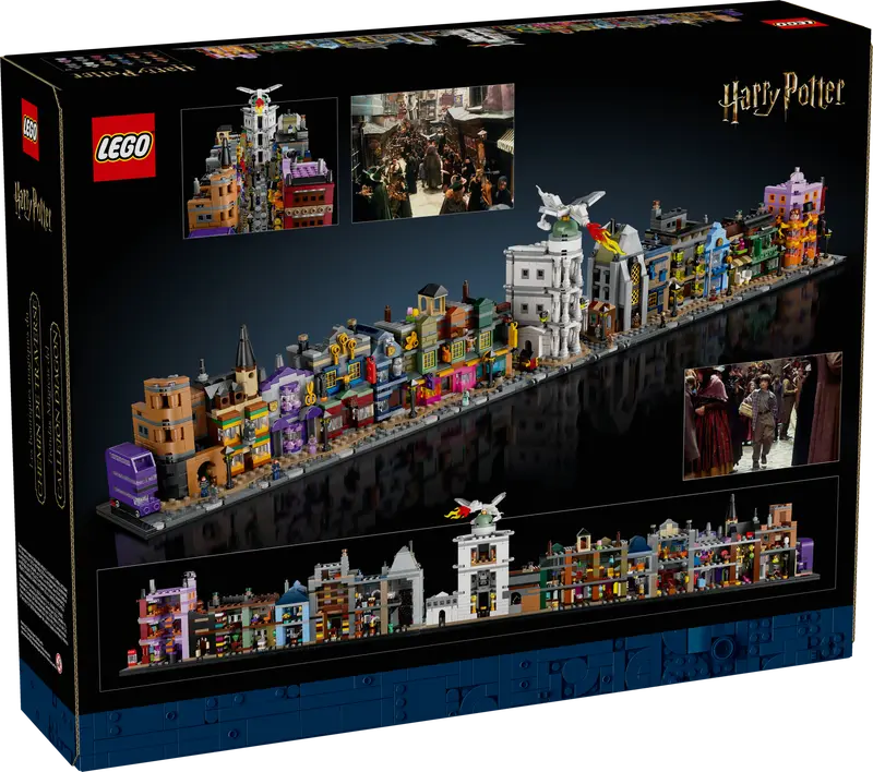 LEGO 76444 HARRY POTTER DIAGON ALLEY™ WIZARDING SHOPS - Toyworld Frankston