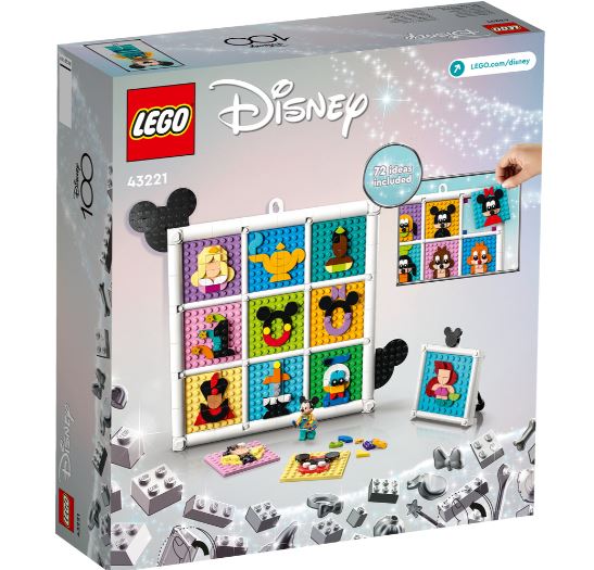LEGO 43221 DISNEY - 100 YEARS OF DISNEY ANIMATION ICONS - Toyworld Frankston