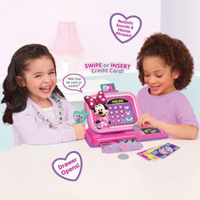 MINNIE MOUSE BOWTIQUE CASH REGISTER - Toyworld Frankston
