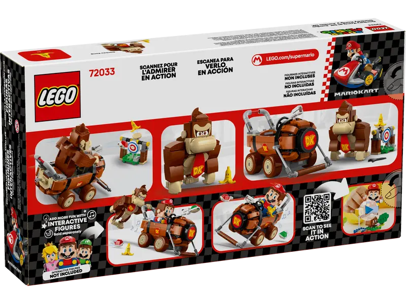 LEGO 72033 SUOER MARIO MARIO KART – DONKEY KONG & DK JUMBO