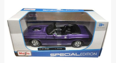 MAISTO 1:24 1970 DODGE CHALLENGER R/T CONVERTIBLE - Toyworld Frankston