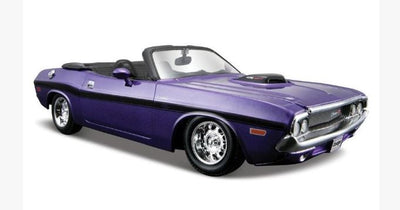 MAISTO 1:24 1970 DODGE CHALLENGER R/T CONVERTIBLE - Toyworld Frankston