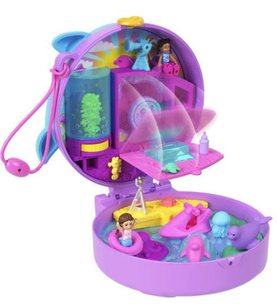 POLLY POCKET - DOLPHIN RESCUE AND PLAY COMPACT