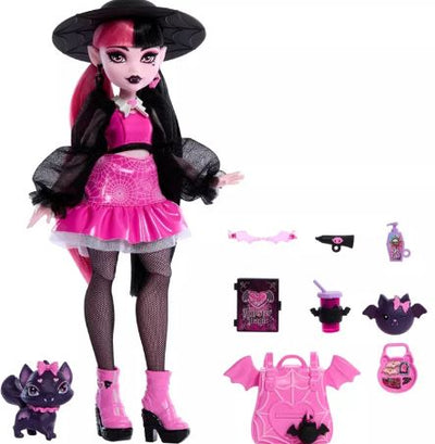 MONSTER HIGH - CORE REFRESH FASHION DOLL - DRACULAURA - Toyworld Frankston