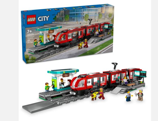 LEGO 60423 - CITY - DOWNTOWN STREETCAR AND STATION