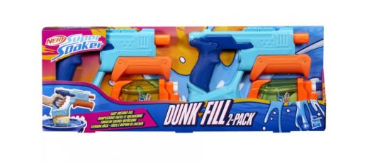 NERF SUPER SOAKER DUNK FILL 2 PACK