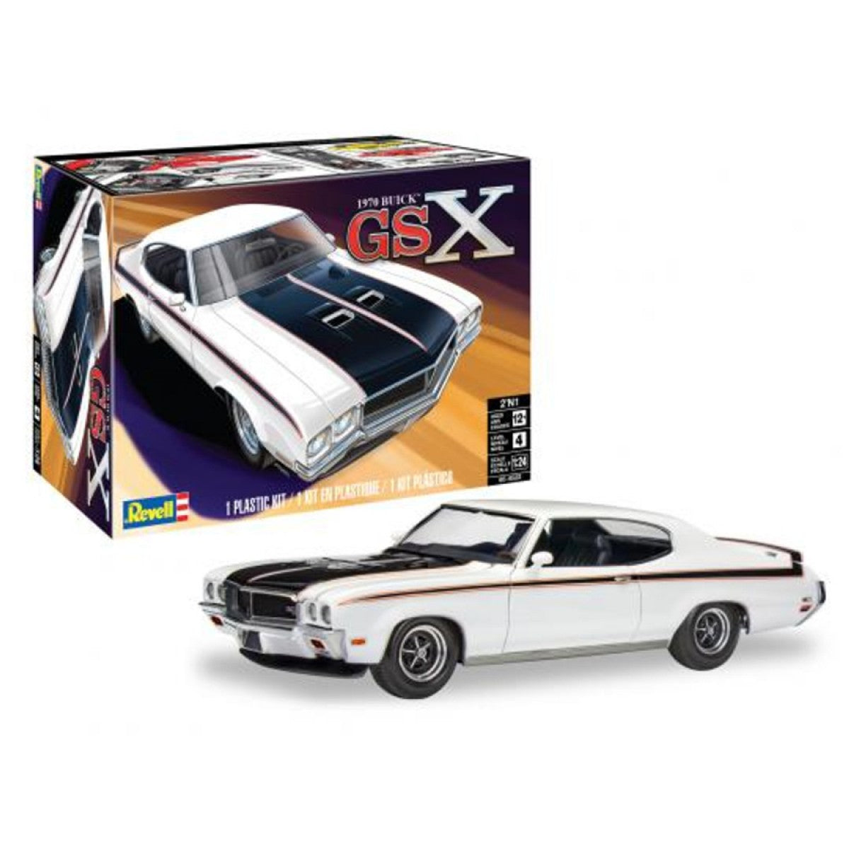 REVELL 1970 BUICK GSX 1:24 - Toyworld Frankston
