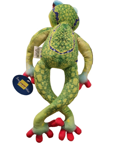 SNUGGLE BUDDIES TREE FROG 30CM - GREEN YELLOW