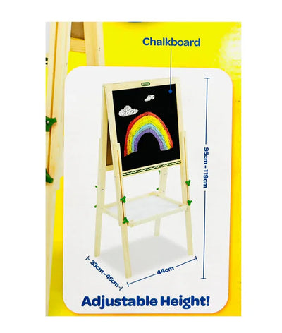 CRAYOLA  WOODEN ART EASEL DUAL SIDED