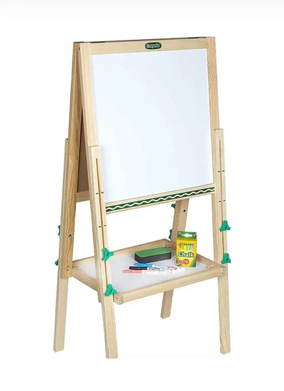 CRAYOLA  WOODEN ART EASEL DUAL SIDED