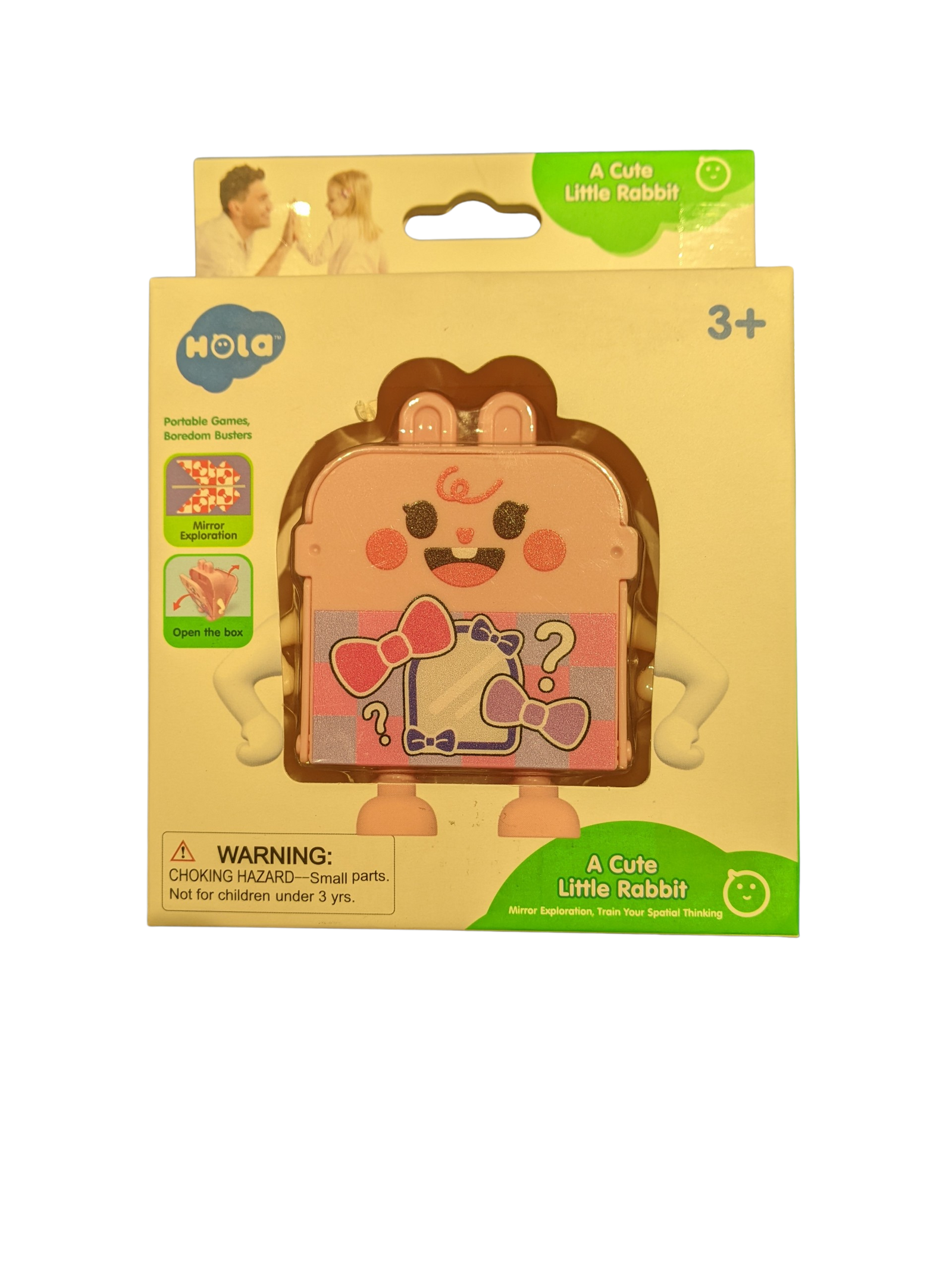 HOLA - POCKET BOARD GAMES SERIES - A CUTE LITTLE RABBIT - Toyworld Frankston