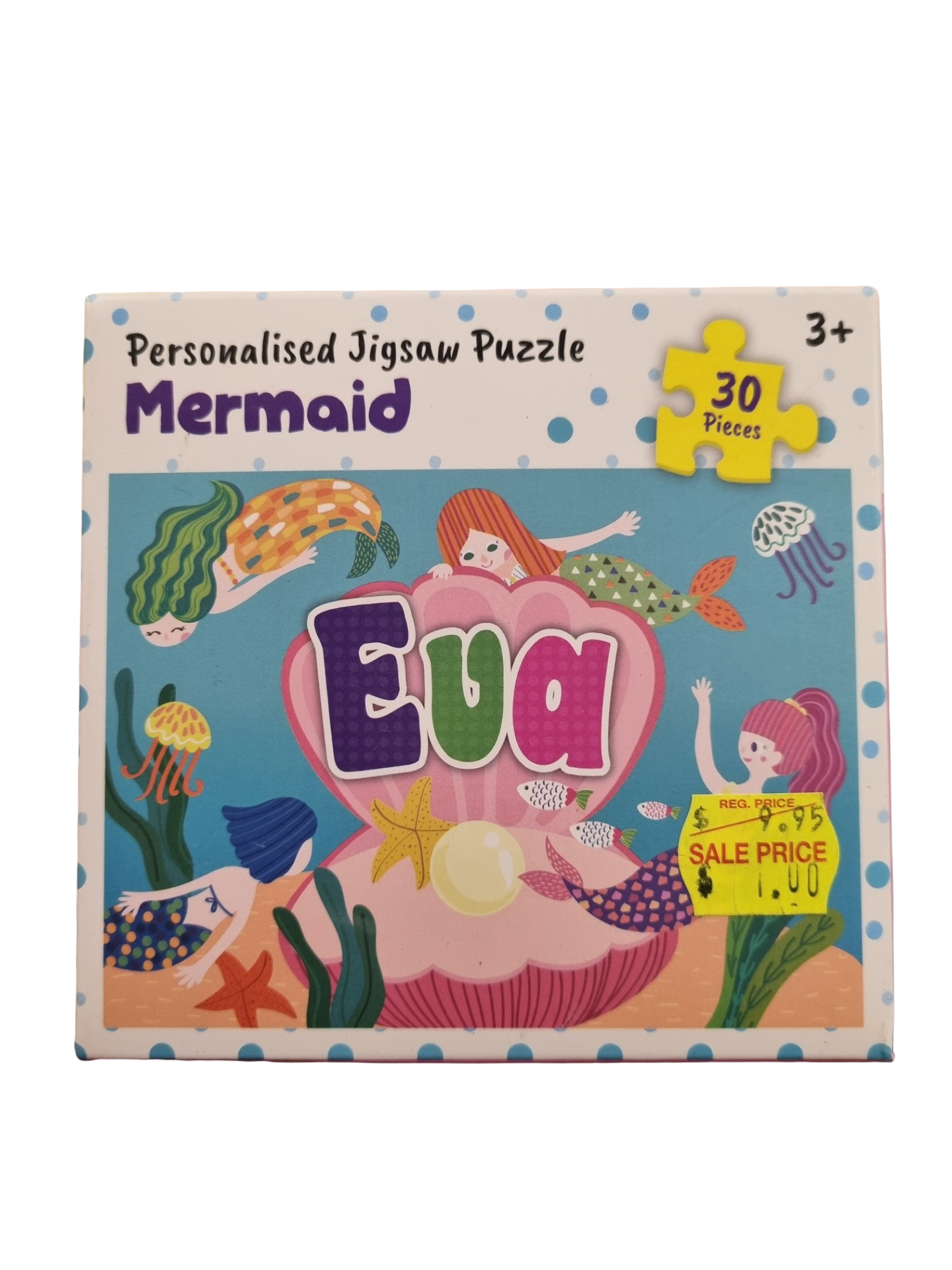 PERSONALISED JIGSAW PUZZLE - MERMAID EVA