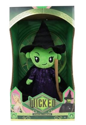 WICKED MOVIE - 30CM STYLISED PLUSH - ELPHABA THROPP