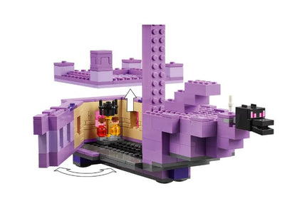 LEGO 21264 MINECRAFT - THE ENDER DRAGON AND THE END SHIP - Toyworld Frankston