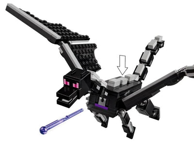 LEGO 21264 MINECRAFT - THE ENDER DRAGON AND THE END SHIP - Toyworld Frankston