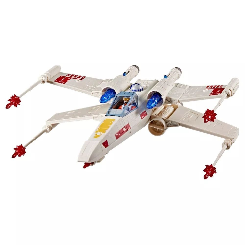 STAR WARS - 4 INCH LUKE SKYWALKERS FORCE STRIKE X WING - Toyworld Frankston