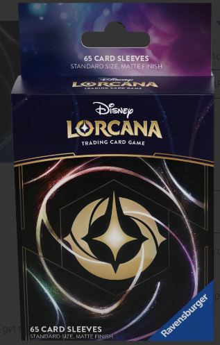 DISNEY LORCANA TCG EVERGREEN BRANDED CARD SLEEVES - Toyworld Frankston