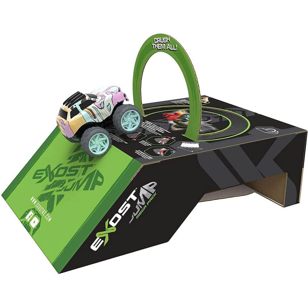 EXOST JUMP STUNT PACK ASSORTMENT - FRICTION POWERED MEGA PACK - Toyworld Frankston