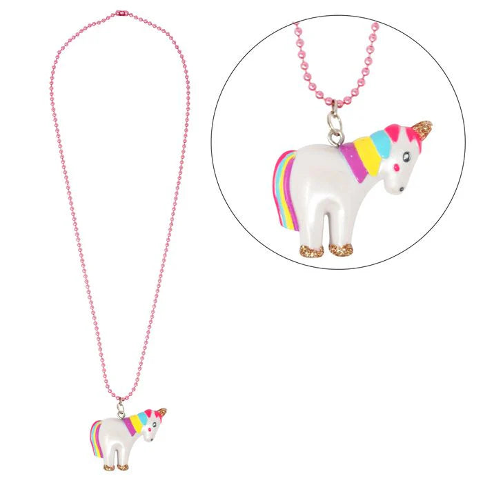 PINK POPPY - UNICORN BALL CHAIN NECKLACE - Toyworld Frankston
