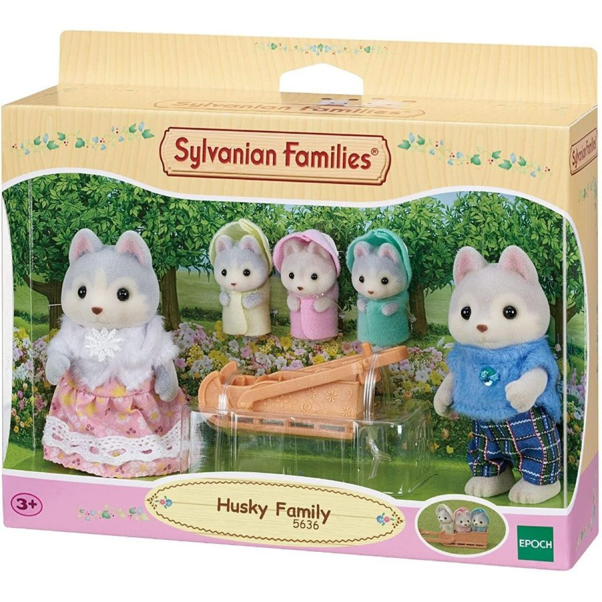SYLVANIAN FAMILIES - HUSKY FAMILY - Toyworld Frankston