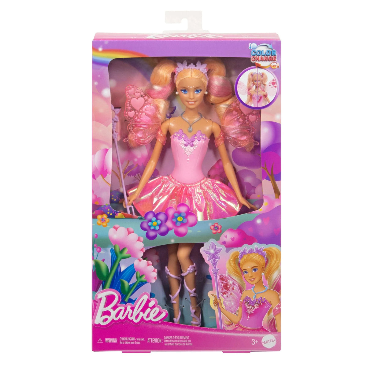 BARBIE FASHION FANTASTICAL COLOUR CHANGING FAIRY DOLL