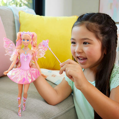 BARBIE FASHION FANTASTICAL COLOUR CHANGING FAIRY DOLL